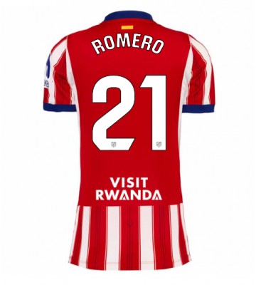 Atletico Madrid Cristian Romero #21 Hjemmebanetrøje Dame 2026-27 Kortærmet